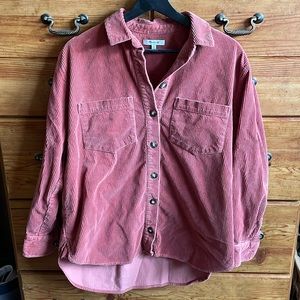 Madewell corduroy button down shirt
